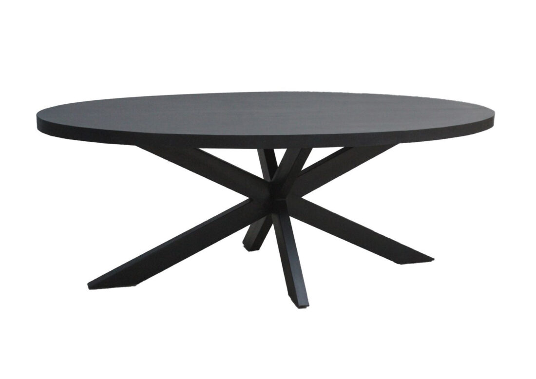Eetkamertafel Kala Oval Spider 210 Cm