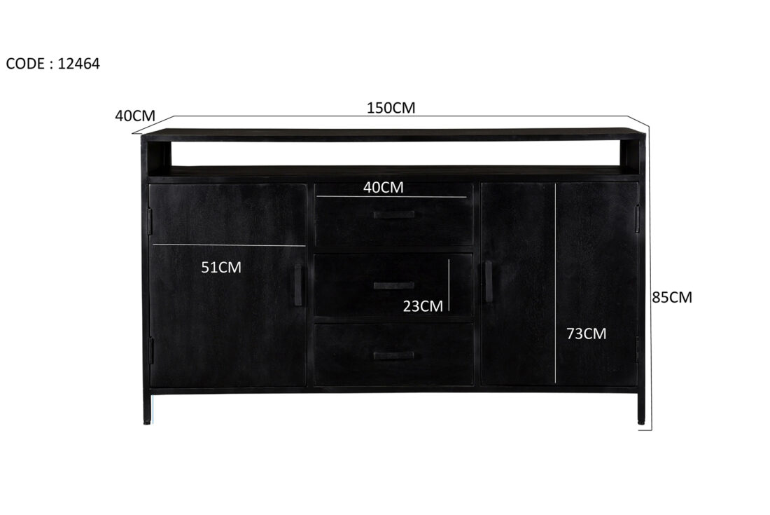 Dressoir Kala Open 150 Cm