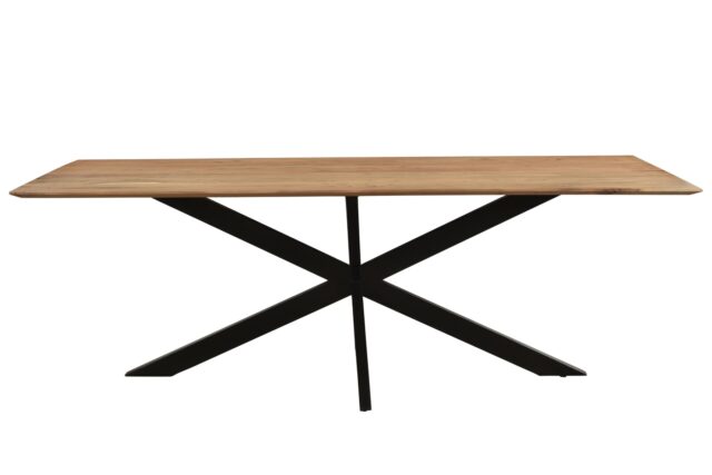 Eetkamertafel Oslo Spider Acasia 220 Cm