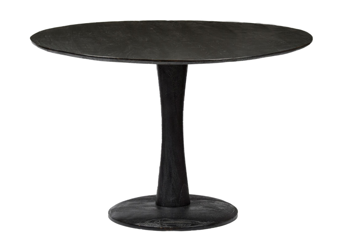 Eetkamertafel Brix Vivian 8211 120cm 8211 Zwart