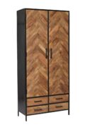 Wandkast Brooklyn 2 lade 90cm