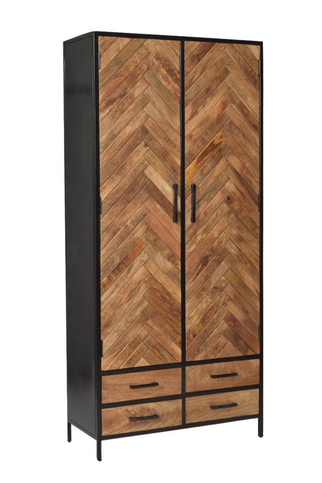 Wandkast Brooklyn 2 Lade 90cm