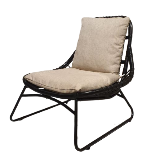 Brix Fauteuil Bowi Zwart