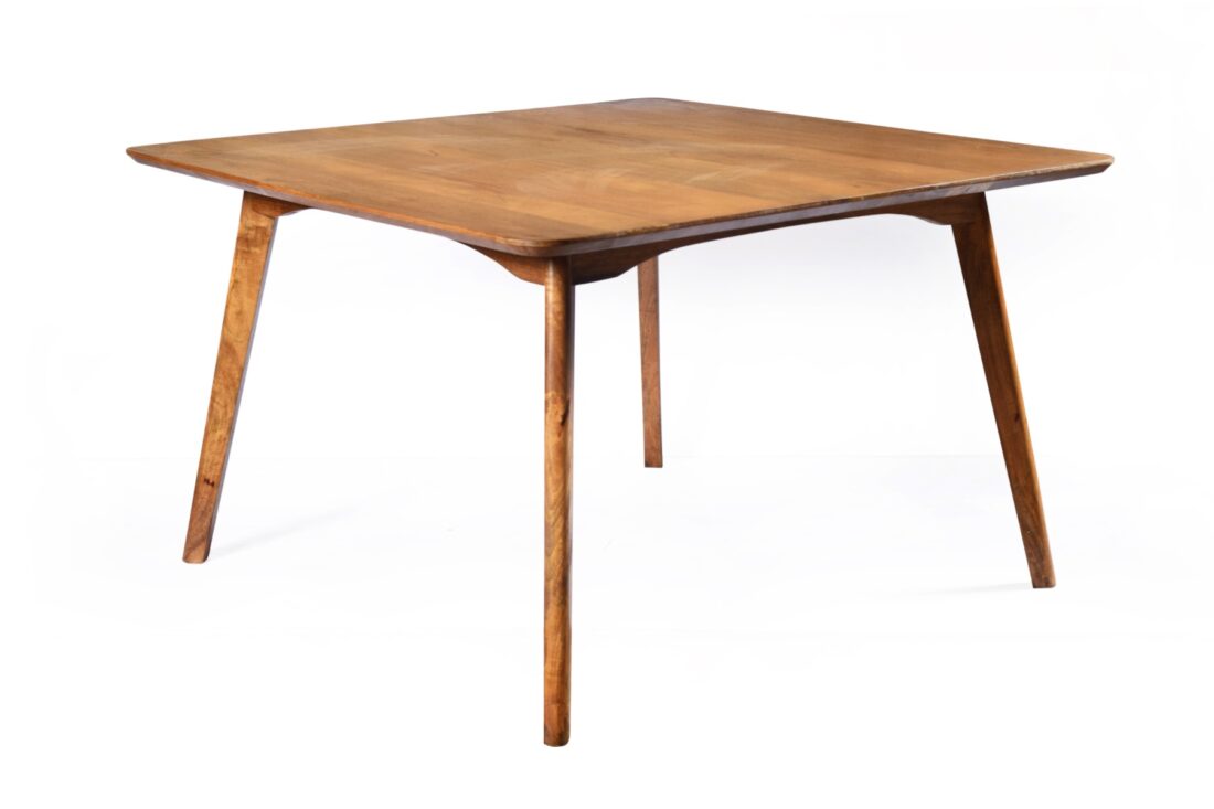 Eetkamertafel Elias 8211 120cm 8211 Mangohout Afgelakt