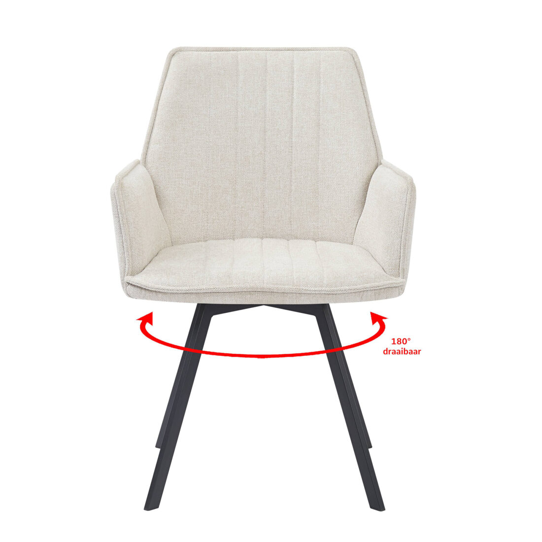 Eetkamerstoel Louise Beige Minimale Bestelling 2 Stuks