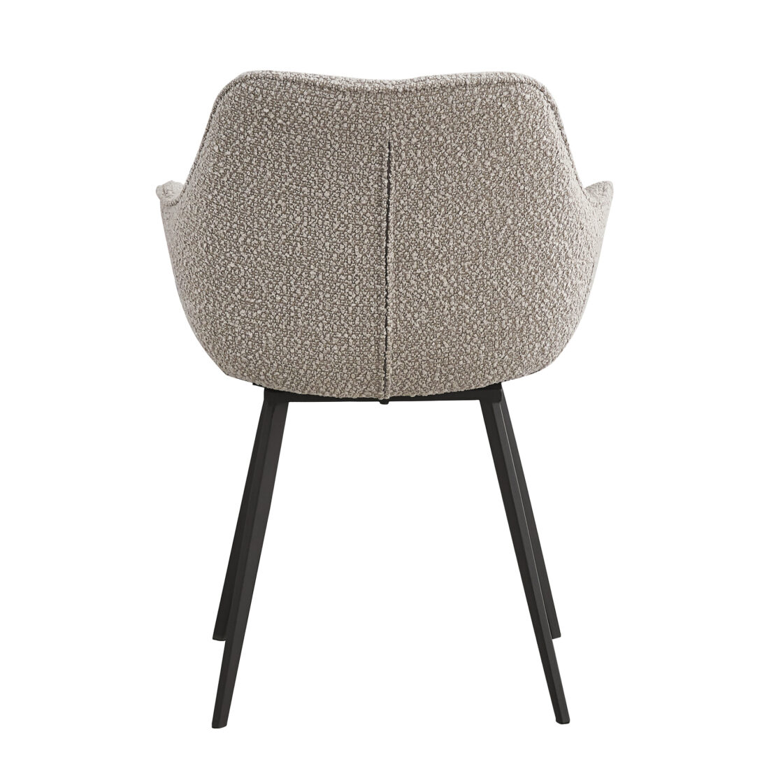 Eetkamerstoel Luca Boucle Beige Minimale Bestelling 2 Stuks