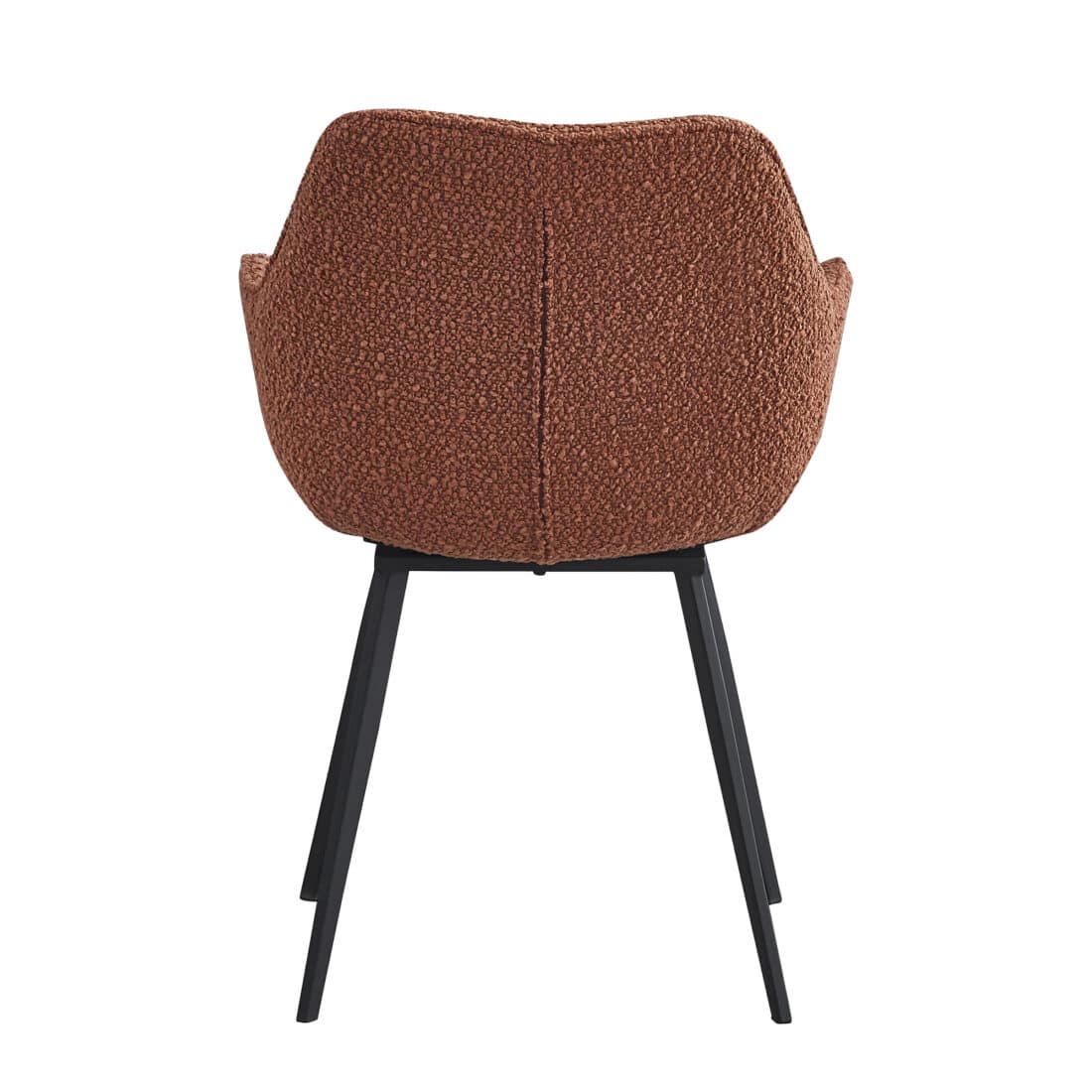 Eetkamerstoel Luca 8211 Boucle Leaf Bruin Minimale Bestelling 2 Stuks Eetkamerstoel Luca 8211 Boucle Leaf Bruin Minimale Bestelling 2 Stuks