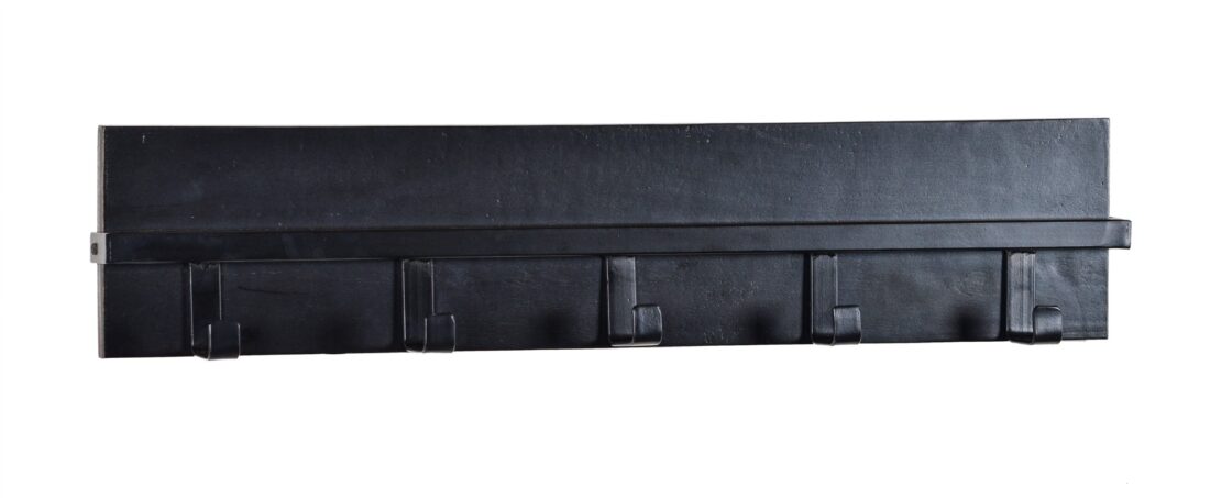 Kapstok Brix Ethan 8211 Kleur Zwart Mangohout