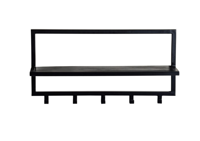Kapstok Brix Bono 8211 Kleur Zwart Mangohout
