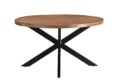Eetkamertafel Rocky Rond Spinonderstel 140cm