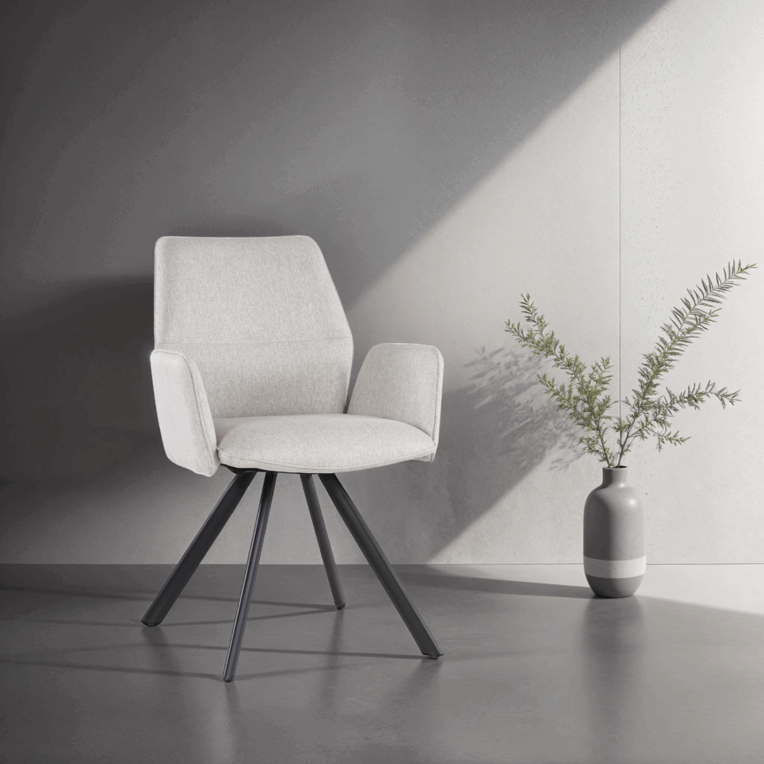 Eetkamerstoel Diana Beige Minimale Bestelling 2 Stuks