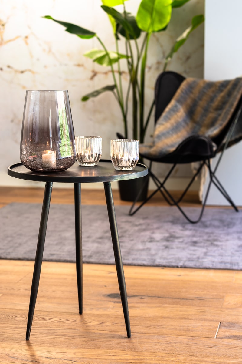 Side Table 39 5 215 50 5 Cm Envira Zinc