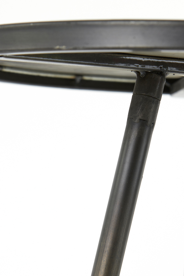 Side Table 39 5 215 50 5 Cm Envira Zinc