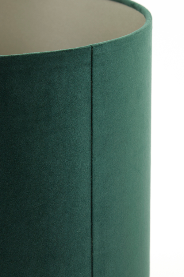 Cilinder Lampenkap Velours 8211 Dutch Green 8211 30 215 21 Cm