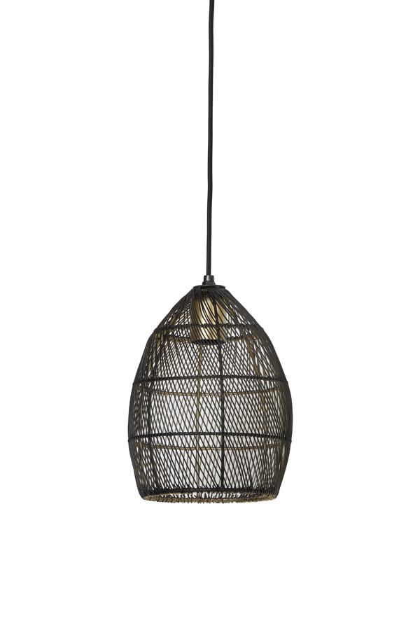 Hanglamp 20 215 25 Cm Meya Black Gold