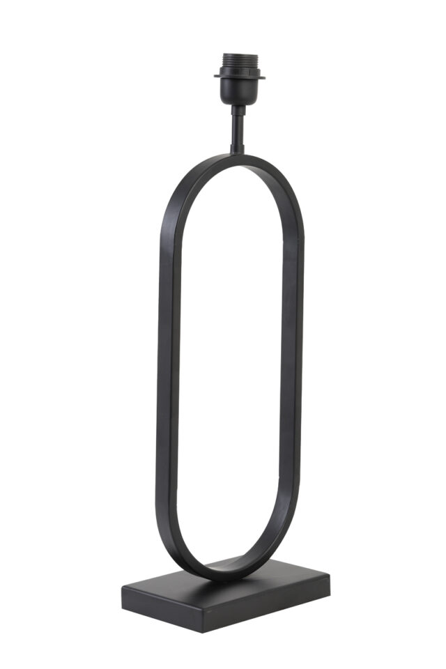 Lamp Base 20x13x55 Cm Jamiri Matt Black