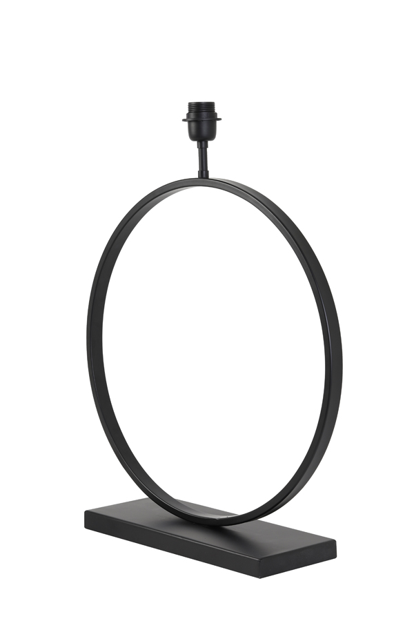 Lamp Base 50x15x59 Cm Liva Matt Black