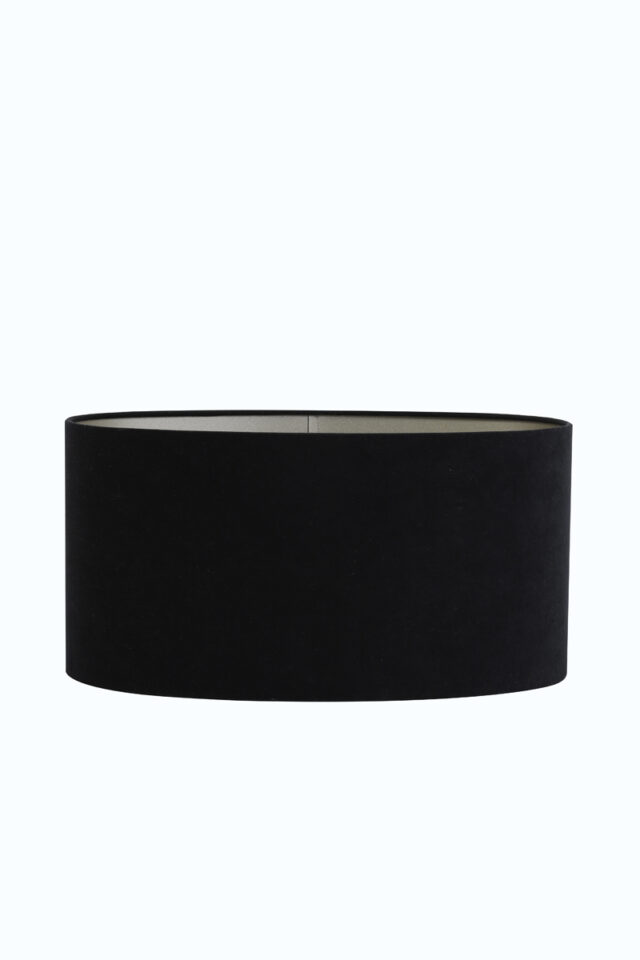 Shade Oval Straight Slim 45 21 22 Cm Velours Black Taupe