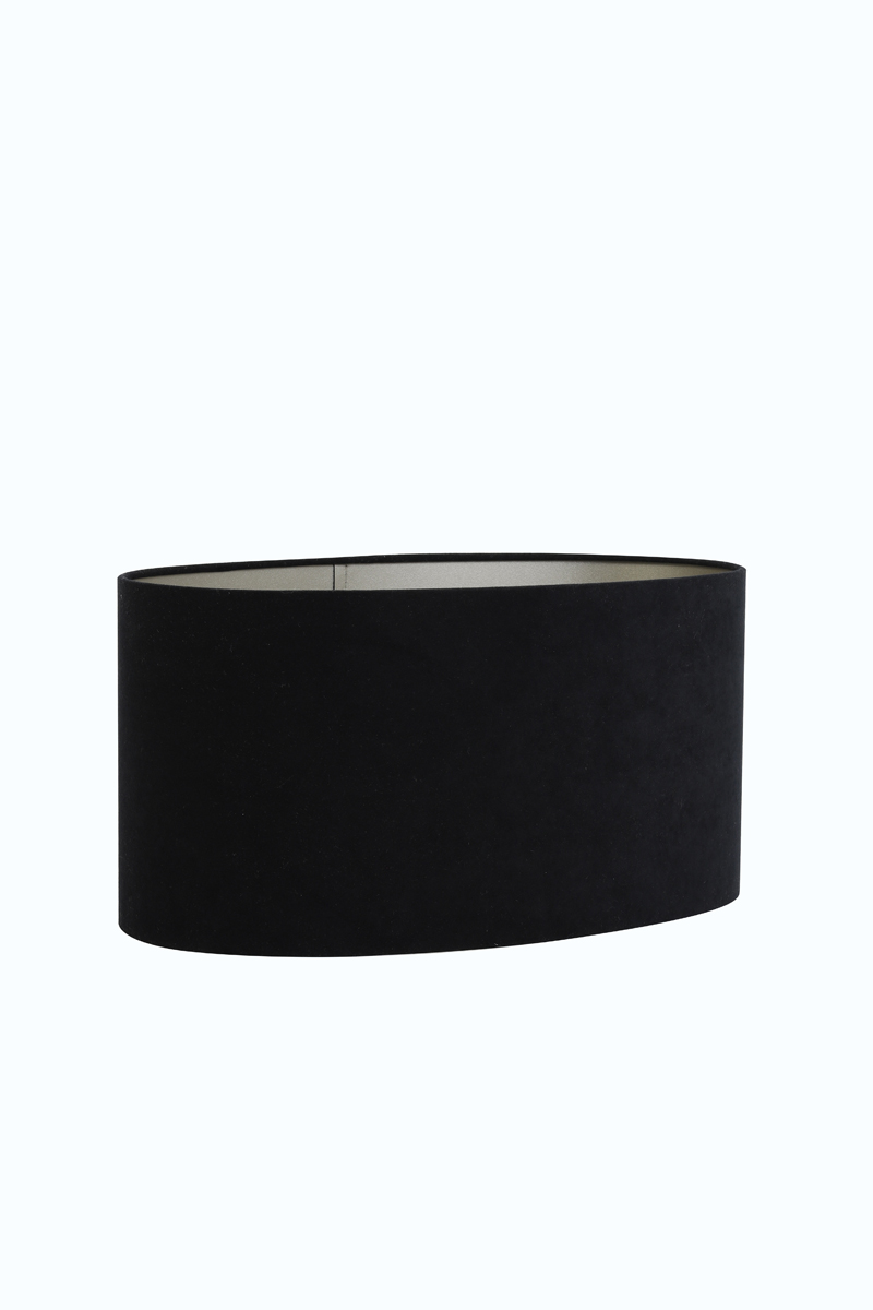 Shade Oval Straight Slim 45 21 22 Cm Velours Black Taupe