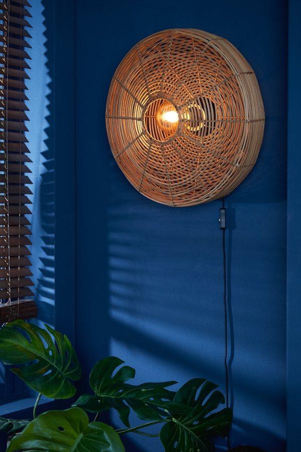Wandlamp Mataka 8211 Rotan Naturel 8211 51x21cm