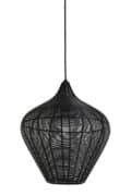 Hanglamp 36x40 cm ALVARO matt black