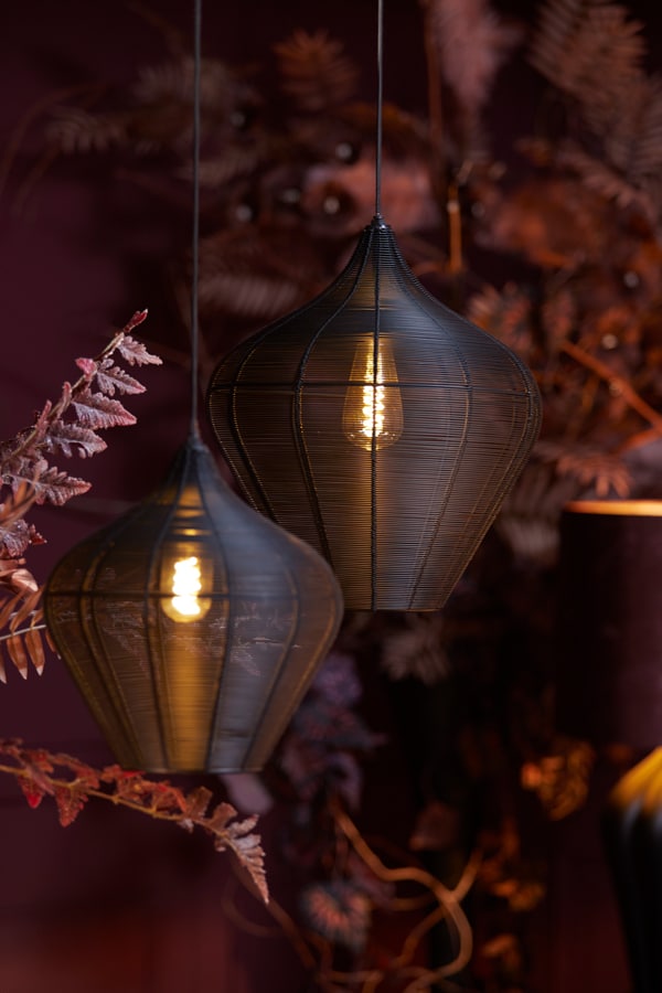 Hanglamp 36 215 40 Cm Alvaro Matt Black