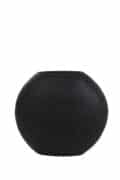 Vaas deco Rayskin - 40x14x36 cm - matt black