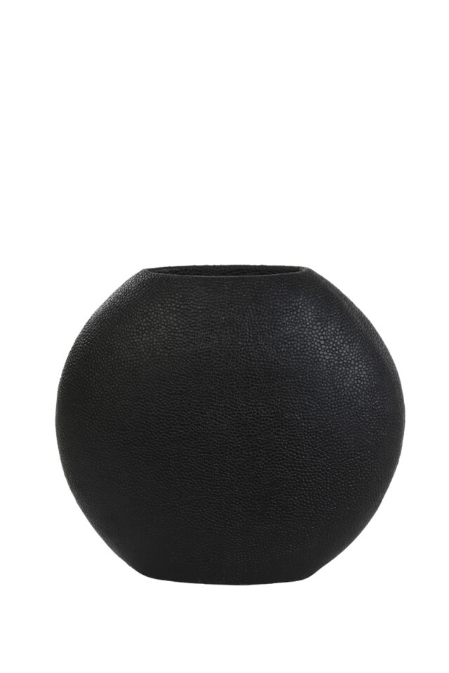 Vaas Deco Rayskin 8211 40x14x36 Cm 8211 Matt Black