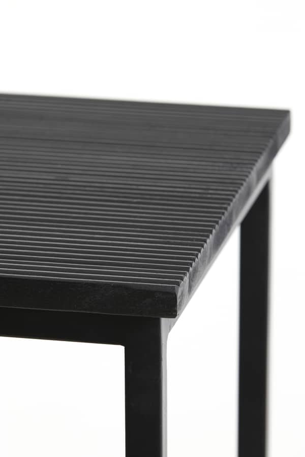 Pilaar Bryson 8211 Set Van 2 8211 Zwart Mat Hout
