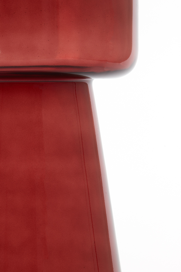Side Table 30 215 50 Cm Dakwa Glass Burgundy