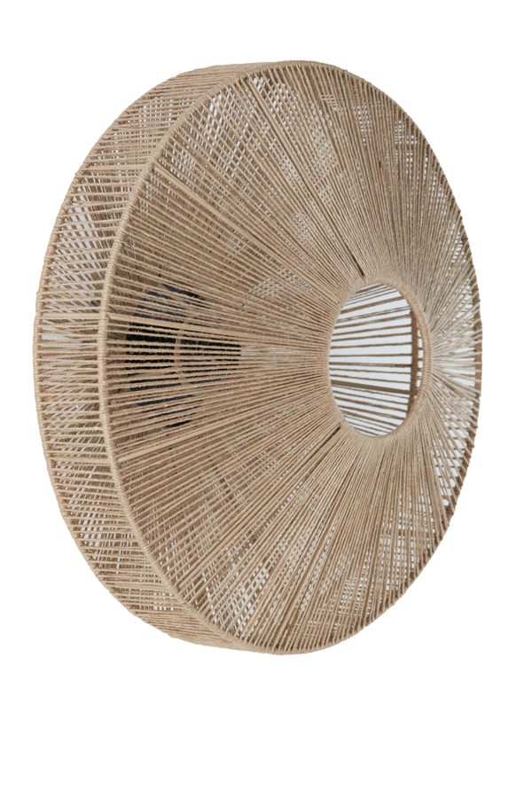 Wall Lamp 43 215 43 Cm Lyra Natural Matt Black