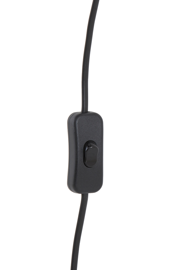 Wall Lamp 43 215 43 Cm Lyra Natural Matt Black