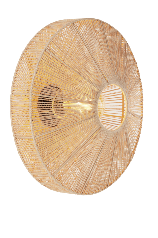 Wall Lamp 43 215 43 Cm Lyra Natural Matt Black