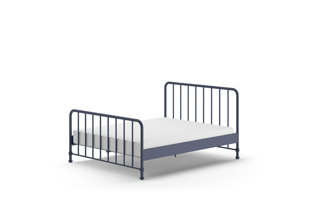 Bronxx Bed Mat Blauw Denim 160x200cm