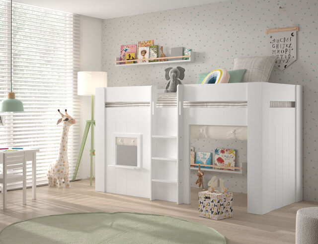 Reno Halfhoogslaper Met Textiel