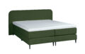Boxspring Mörgenn - Bouclé - Groen - 180x200cm