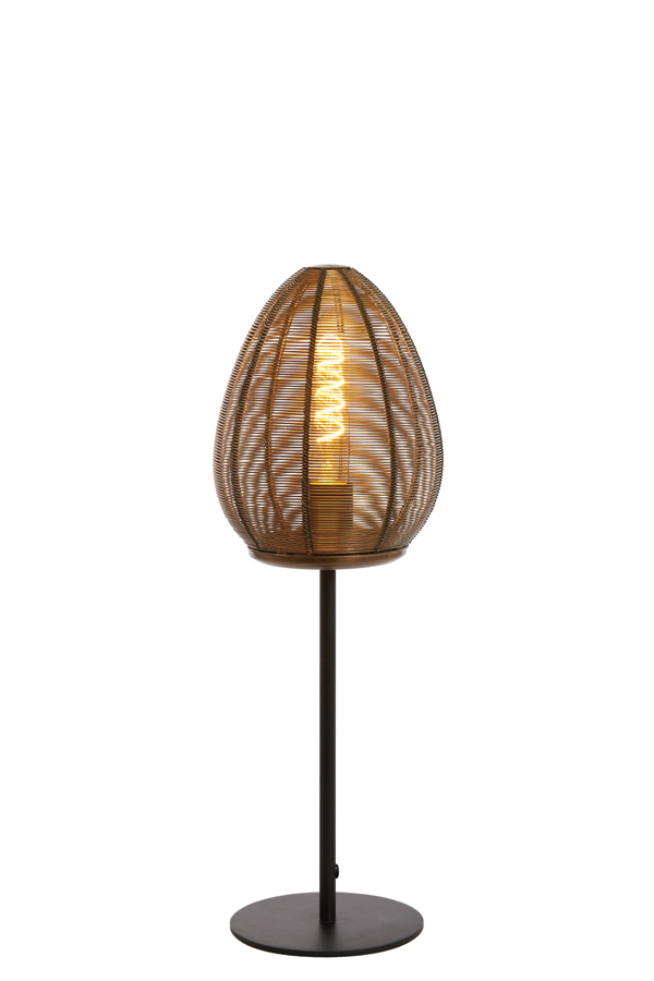 Tafellamp Yaelle 8211 Brons 8211 18cm