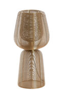 Tafellamp 24x54cm ABOSO licht goud