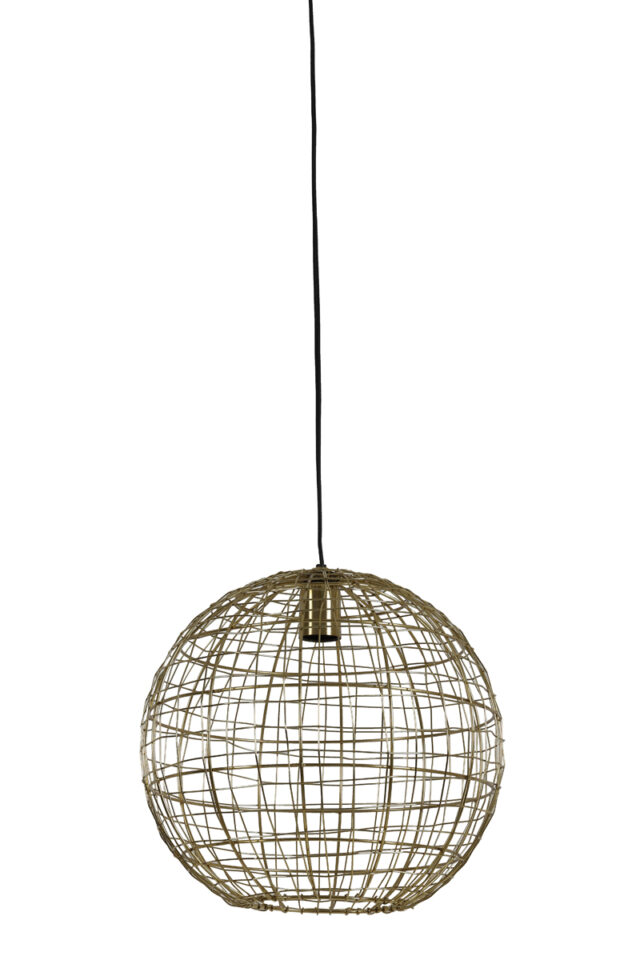 Hanglamp Mirana 8211 Goud 8211 35cm