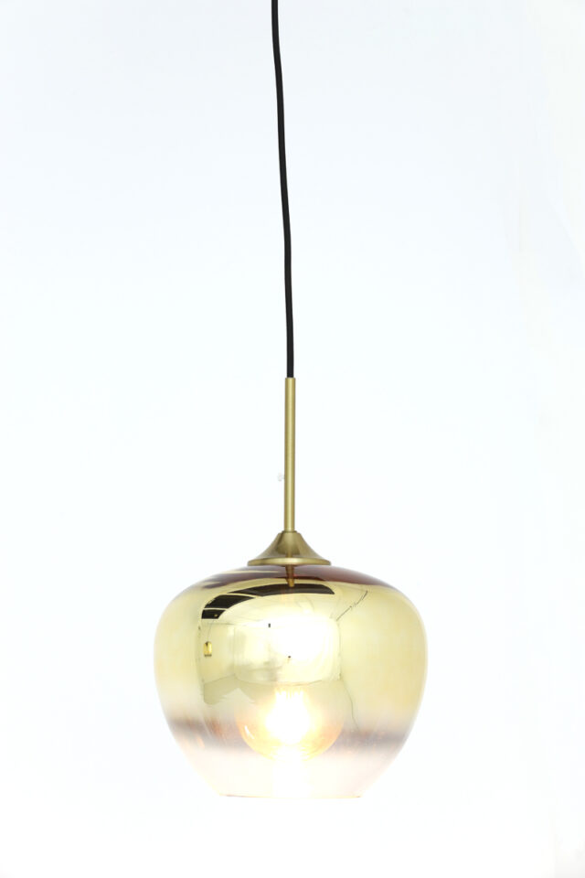 Hanglamp Mayson 8211 Glas Goud 8211 23cm