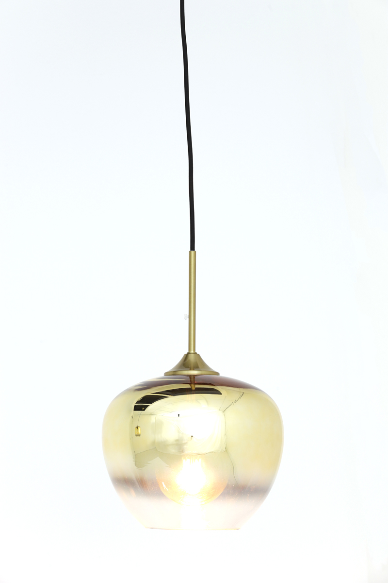 Hanglamp Mayson 8211 Glas Goud 8211 23cm