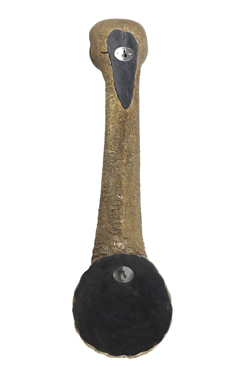 Wall Lamp 25x19x72 Cm Ostrich Antique Bronze