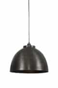Hanglamp 45x32cm KYLIE donker raw nikkel