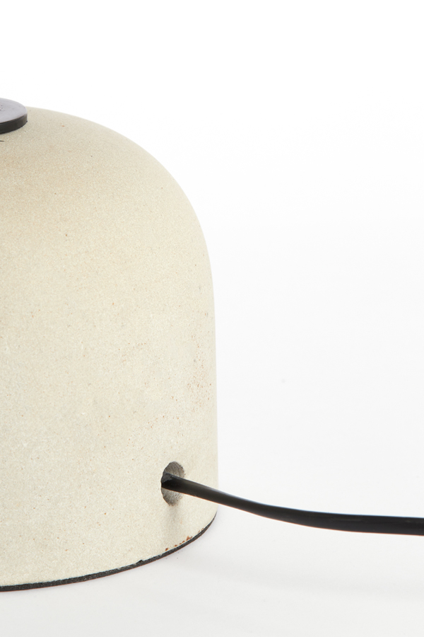 Table Lamp 26 215 61 Cm Joley Matt Black White Marble