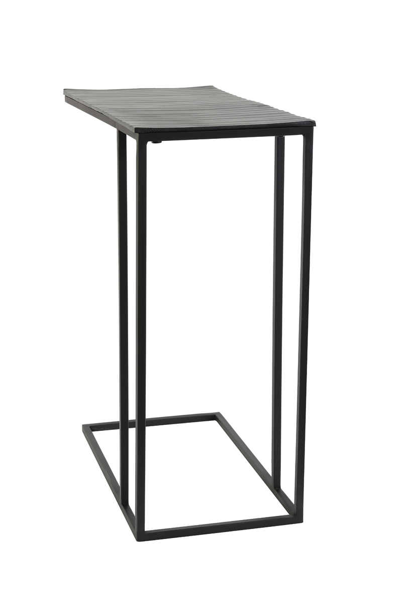 Bijzettafel Macy 8211 Zwart 8211 48x26x60cm