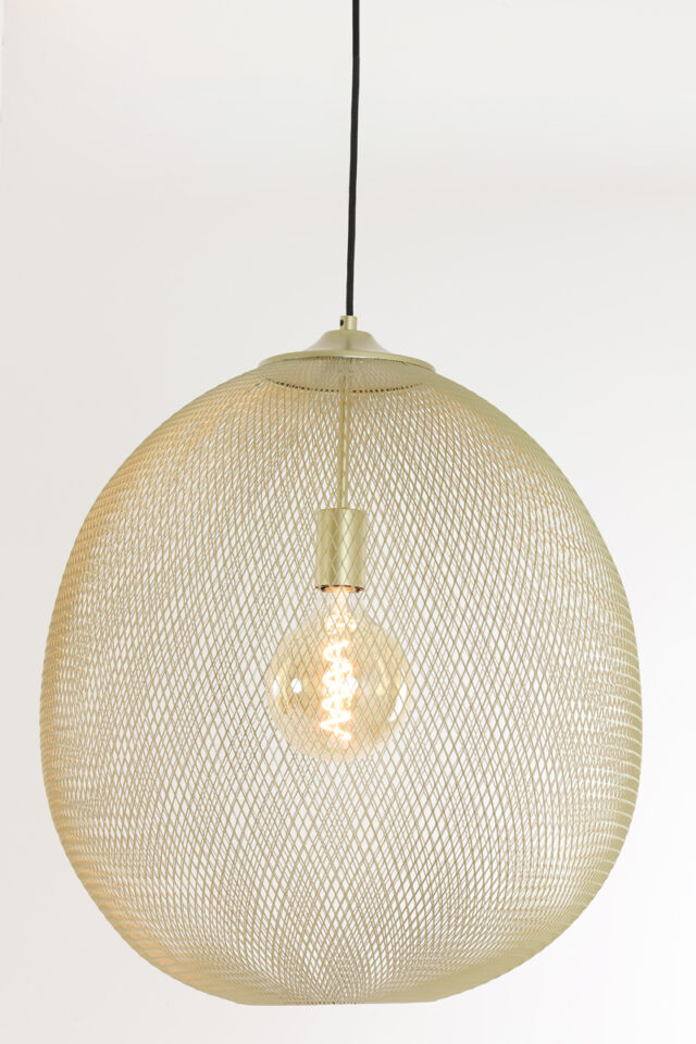 Hanglamp 50x58cm Moroc Goud
