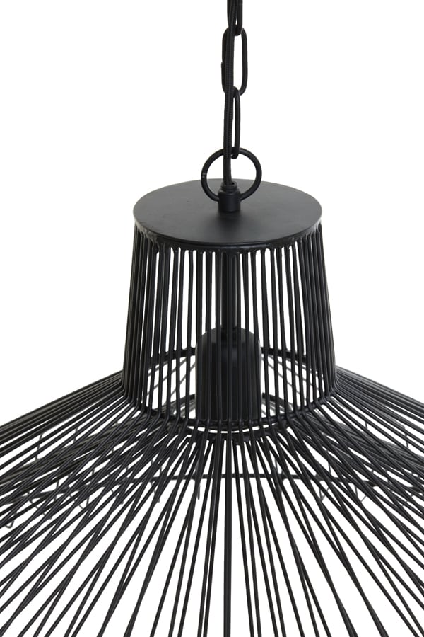 Hanging Lamp 65 215 37 Cm Kasper Matt Black