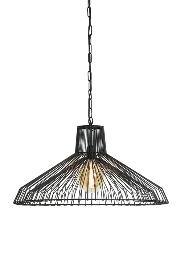 Hanging Lamp 65 215 37 Cm Kasper Matt Black