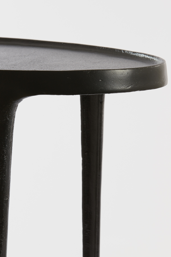 Bijzettafel Arica 8211 Zwart 8211 70x33x53cm