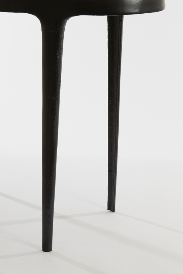Bijzettafel Arica 8211 Zwart 8211 70x33x53cm